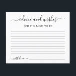 Advies voor moeder om kaart te zijn<br><div class="desc">Advies voor de moeder om een minimalistische kaart te zijn</div>