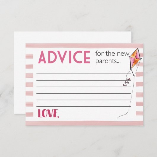 Advies voor nieuwe ouders (Voorkant / Achterkant)