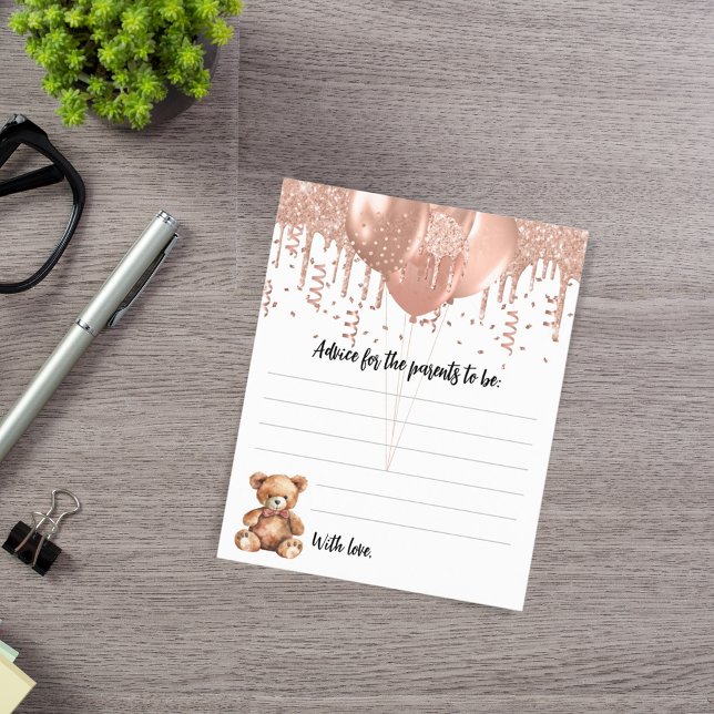 Advies voor ouderballonnen teddybeer baby shower (Creator heeft geüpload)