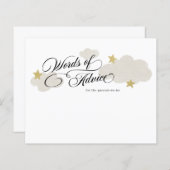 Advies voor ouders-aan-zijn sterren Cloud Baby sho (Voorkant / Achterkant)