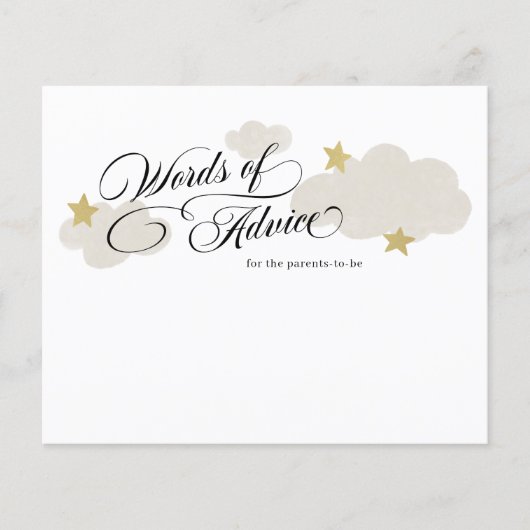 Advies voor ouders-aan-zijn sterren Cloud Baby sho (Voorkant)