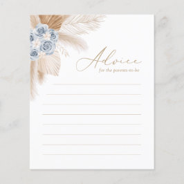 Advies voor ouders Boho Pampas Grass Baby shower