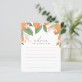 Advies voor ouders Citrus Baby shower Game (Staand voorkant)