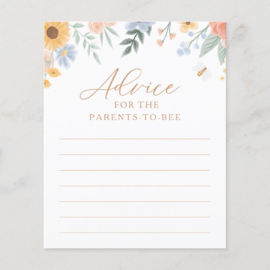 Advies voor ouders om Baby shower te spelen (Voorkant)