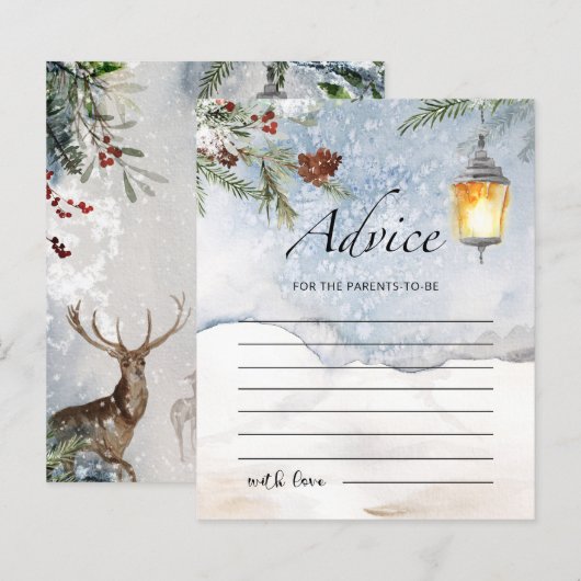 Advies voor ouders om kaart te worden (Voorkant / Achterkant)