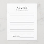 Advies voor Ouders Rustic BBQ Baby shower Game (Voorkant)