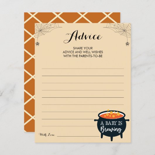 Advies voor ouderschapskaarten (Voorkant / Achterkant)