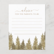 Advies voor ouderschapsspellen Baby shower Woodlan