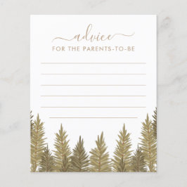 Advies voor ouderschapsspellen Baby shower Woodlan