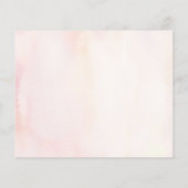 Advies voor Pampas Grass en Pink Flowers Kaart (Achterkant)