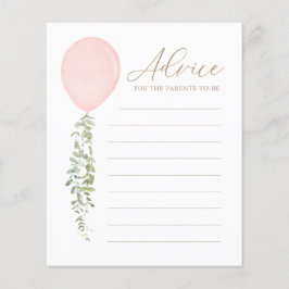 Advies voor Pink Ballon Baby shower Spel ouders