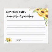 Advies voor vrolijk koppel in de Engelse spaanse d (Achterkant)