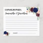 Advies voor vrolijk koppel in de Engelse spaanse d (Achterkant)