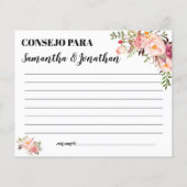 Advies voor vrolijk koppel in de Engelse spaanse d (Achterkant)