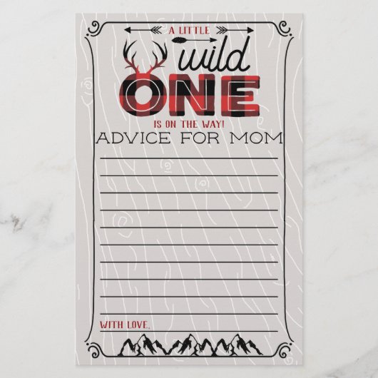 Advies voor Wild One Boys Rustic Play Lumberjack B (Voorkant)