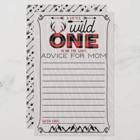 Advies voor Wild One Boys Rustic Play Lumberjack B (Voorkant / Achterkant)