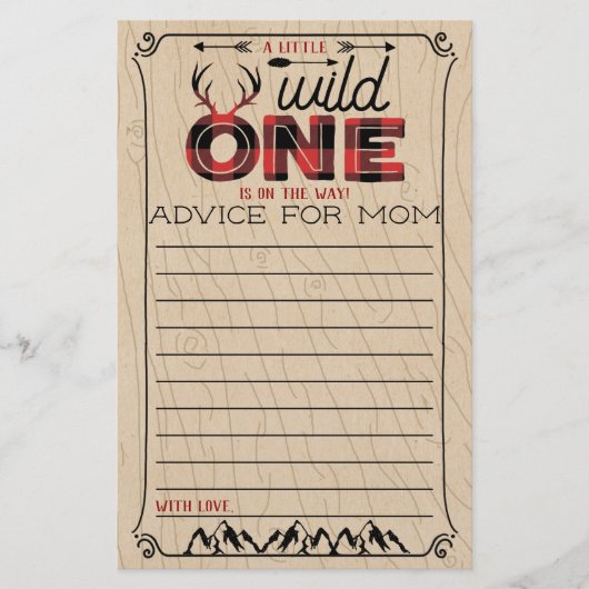 Advies voor Wild One Boys Rustic Play Lumberjack B (Voorkant)