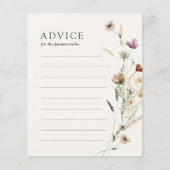 Advies voor wilde Baby showers voor de Kaart van d (Voorkant)