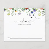 Advies voor wilde bloemen en bijen voor de bride (Voorkant)