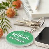 Advies Vraag therapeut wf Sleutelhanger (Voorkant Rechts)