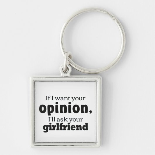 Advies Vraag vriendin bf Sleutelhanger (Voorkant)