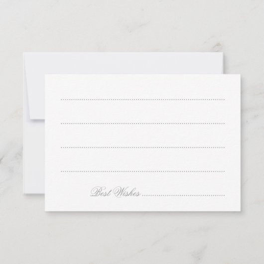 Advies Vrijgezellenfeest Silver Bokeh Sparkle Ligh Kaart (Achterkant)