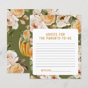 Advies Waterverf Bloemen Herfst Baby shower Spelle