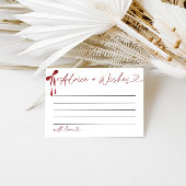 Advies & Wens Douche Spel Bourgogne Bow Informatiekaartje