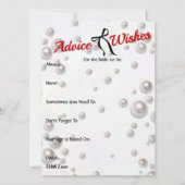 Advies & Wens Vrijgezellenfeest Parelboog (Voorkant)