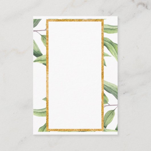 Advies & wensen Botanisch Vrijgezellenfeest Informatiekaartje (Achterkant)