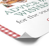 Advies Wensen Rode Kerstmarkt Vrijgezellenfeest Poster (Hoek)