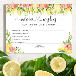 Advies & Wensen voor Bruid en Bruidegom Bruiloft F Informatiekaartje