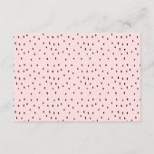 Advies & Wensen voor The Soon To Be Mrs Informatiekaartje (Achterkant)