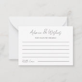 Advies & Wensen voor uw Pensioen Partij Notitiekaartje (Voorkant)