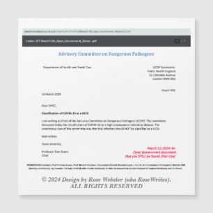 Adviescommissie van RoseWrites Magnetic Kaart