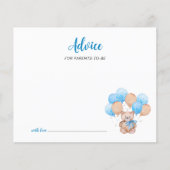 Advieskaart voor aanstaande Teddybeer-ouders (Voorkant)