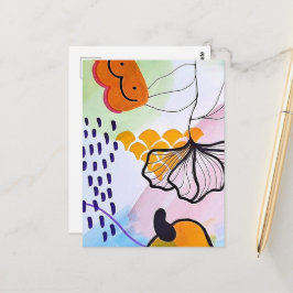 Advieskaarten - Kleurrijke illustratie Briefkaart