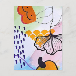 Advieskaarten - Kleurrijke illustratie Briefkaart