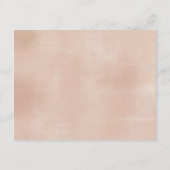 Advisekaart Roze Floral Boho Pampas Grass Informatiekaartje (Achterkant)