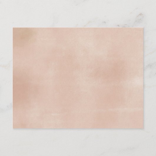 Advisekaart Roze Floral Boho Pampas Grass Informatiekaartje (Achterkant)