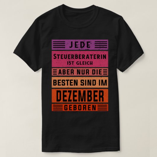 Adviseur belastingadviseur op jaardag t-shirt (Design voorkant)