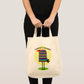 Adviseur "Boekvogel" van de leraar Tote Bag (Voorkant (product))