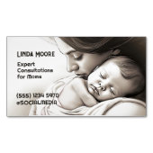 Adviseur borstvoeding magnetisch visitekaartje (Voorkant)