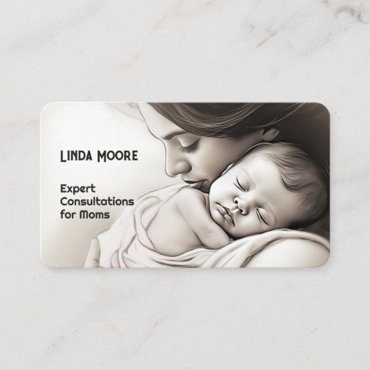 Adviseur borstvoeding visitekaartje (Voorkant)