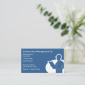 adviseur bouwbeheer visitekaartje (Staand voorkant)