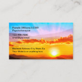 Adviseur geestelijke Geestelijke Gezondheid Psycho Visitekaartje (Voorkant)