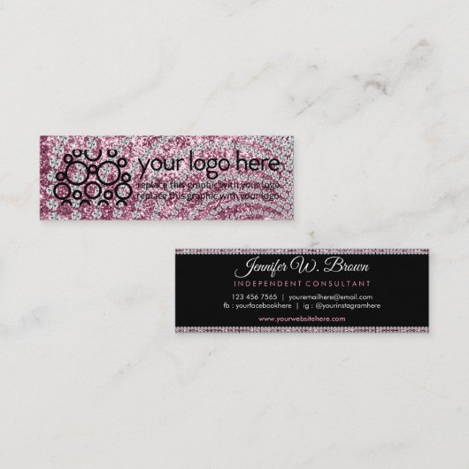 Adviseur Mini Visitekaartje (Voorkant / Achterkant)