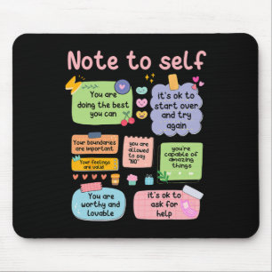 Adviseur Note for Self Mental Health School Psycho Muismat
