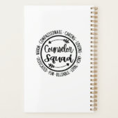 Adviseur Squad School Counsling Teacher Planner (Achterkant)