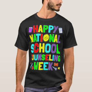 Adviseur van de nationale schoolraadplegende week t-shirt